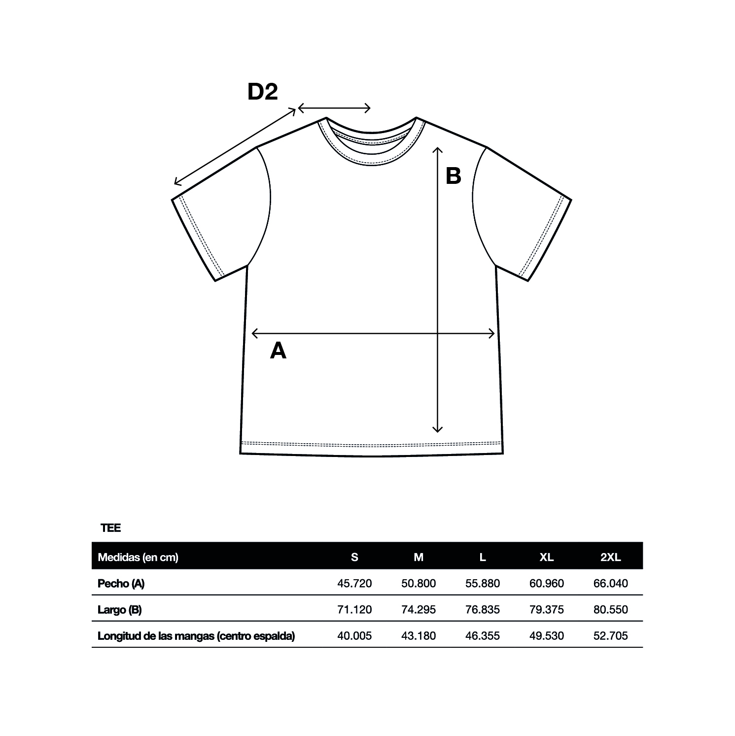 Tallaje TEE